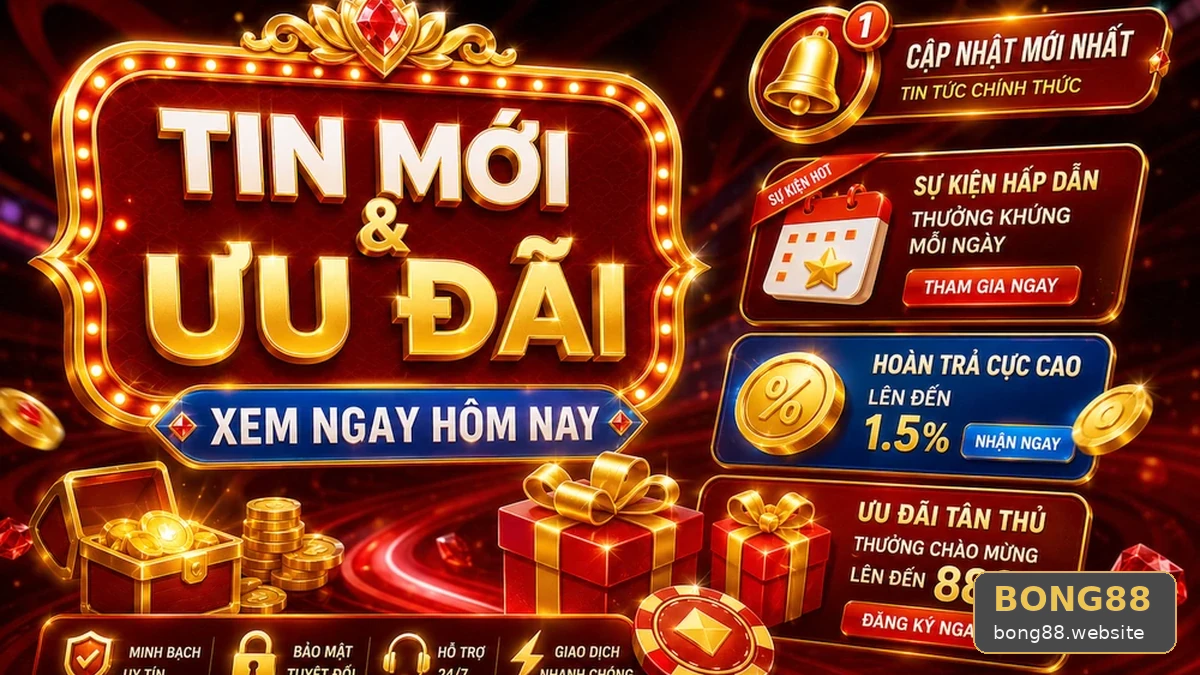 BONG88WEBSITE 02 Khuyến Mãi Bản Đối Chiếu — Bảng Kiểm Tra Cho Thời Hạn Và