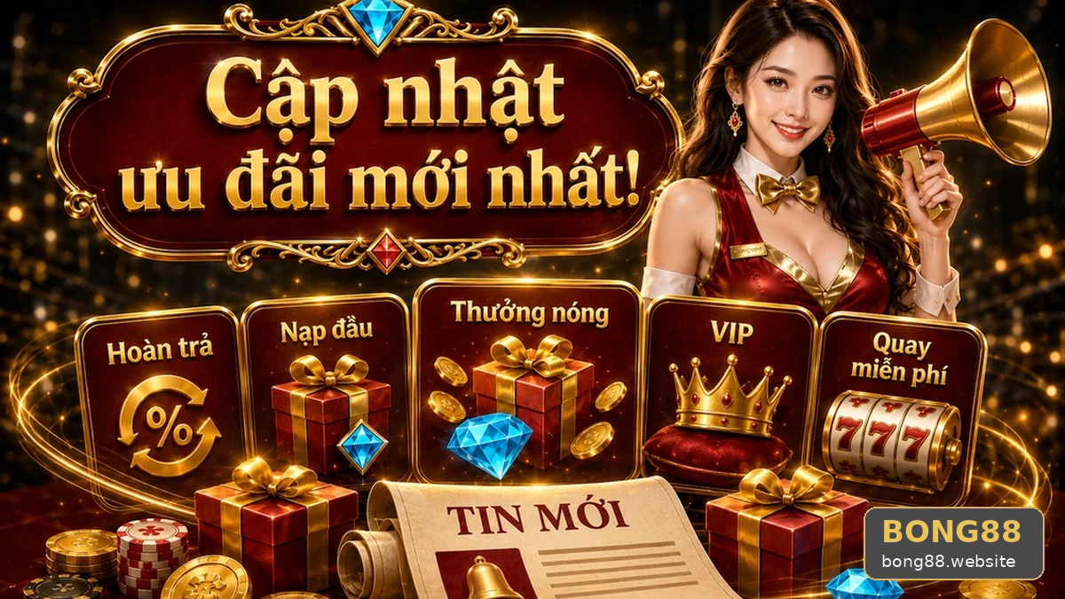 BONG88: Đọc Chi Tiết Giao Diện Tin Mới Và Ưu Đãi – Lập Kế Hoạch Nghỉ Giải Lao Và Sử Dụng Công Cụ Tự Giới Hạn Khi Nhận Khuyến Mãi | Góc Kiểm Chứng Theo Tên Miền bong88.website